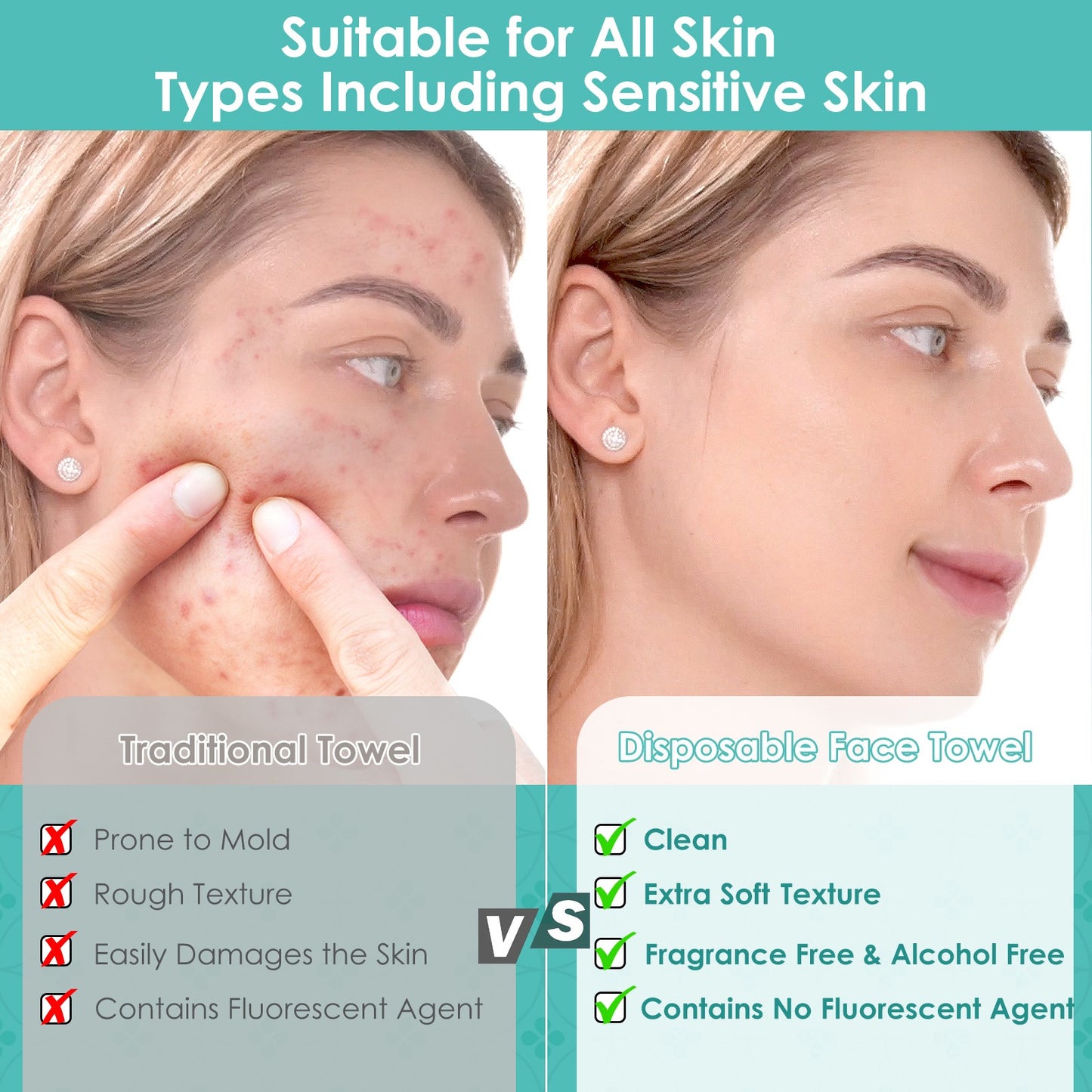 Ditoi Single Use Face Towels