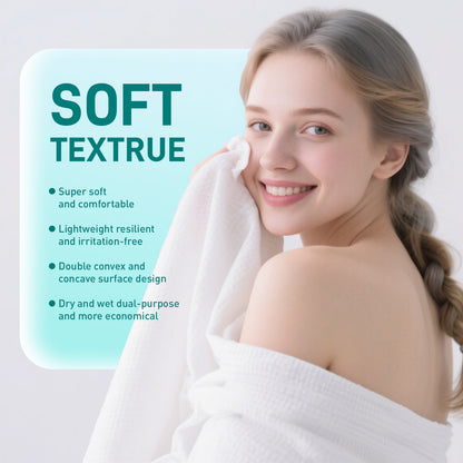 Ditoi Disposable Bath Towels | Camping Towel Gym Towel Barber Towel Individually Packed, Large Size