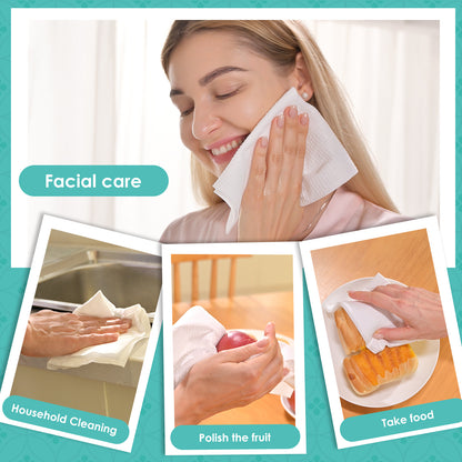 Disposable Clean Towels 200 PCS/4 Packs